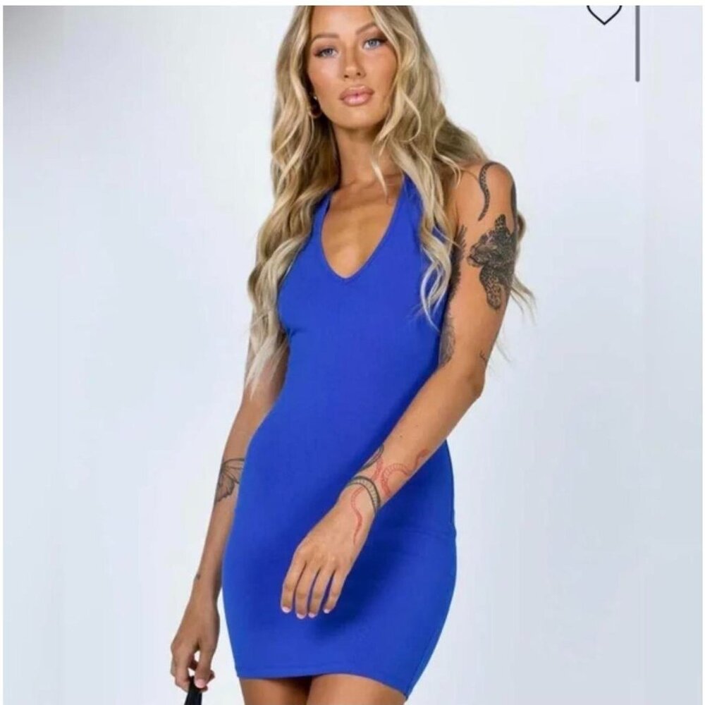 Princess Polly Royal Blue Dress